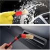 5 Pack Car Wheel Cleaner Brush Kit, Microfiber Cleaning Brush for Tire & Rim, Bendable & Durable, Detailing Brush Set for Cars, Trucks, Suvs &