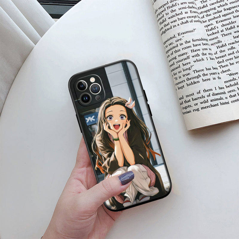 IR6 Demon Slayer Phone Shell Case for Redmi Note 8 9 10 11 11S 10C 10X 10A 10T 9A 9C 9T 9S 8T Pro Max Plus Prime