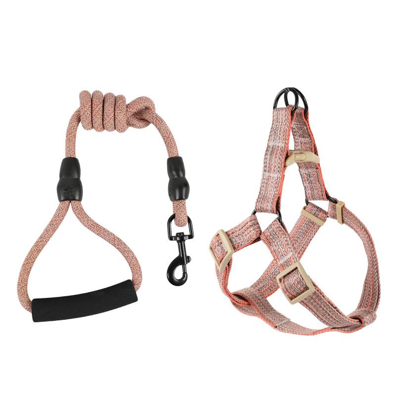 Pet Dog Chest Strap Vest Dog Leash Explosion Proof Collar Outdoor Supplies Small Dog Walking Leash