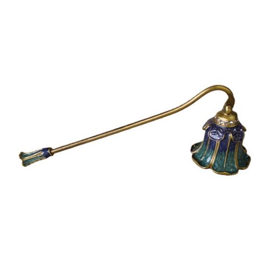 

Металевий гасильник для свічок з довгою ручкою, гасильник полум я гнота свічки, інструмент для гасіння свічок, декоративний аксесуар для свічок D