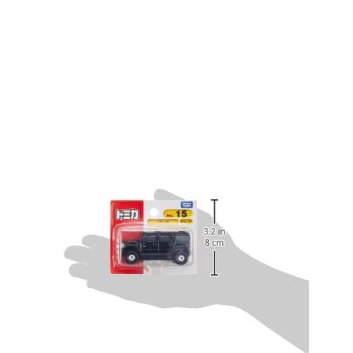 Takara Tomy Tomica No. 15 Hummer H2 (Blister Pack) Miniature Car Toy for Ages 3 and Up