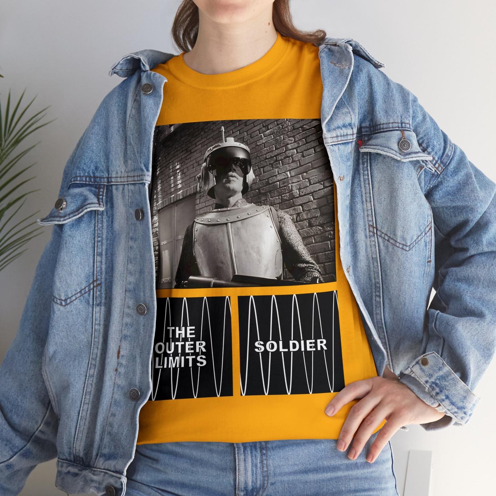 The Outer Limits Soldier (1963-65) T-Shirt Mens Womens Tees Top Science Fiction Alien Fantasy L