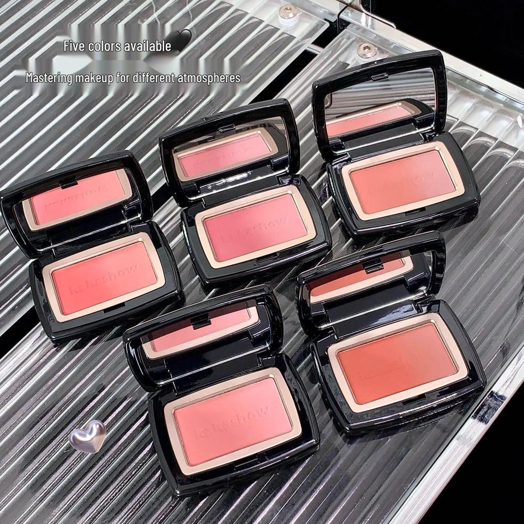 Kakashow Korean Style Gradient Blush: Fine Shimmer, Delicate Pigment, Natural Beauty Rouge.