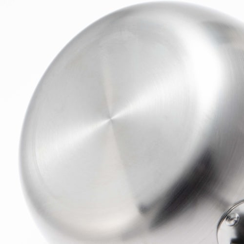 Endo Shoji Commercial Torino Yukihira Pot, 27cm, Induction Cooktop Compatible, Aluminum-Clad Triple-Layer Steel, Made In Japan, AYK6504