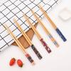 Japanese Sushi 5Pairs Kitchen Reusable Chopstick Natural Sushi Chinese Food Tableware Utensils Friendly Portable Chopsticks Set