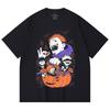 230 Gsm 100% Cotton Jujutsu Kaisen V56 Halloween Print Unisex Heavy Cotton T Shirt