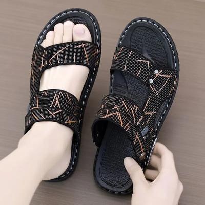 Fashion Breathable Man Sandals Non-slip New Design 2024 Shoes for Men 39 High Quality Number 41 Luxury H Cheap Clearance Korean Style V