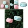 Christmas Fairy Tale Foam Macaron Ornaments For Holiday Tree Decor