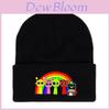 Sprunki Acrylic Knit Beanie Solid Color Print Winter Hat Unisex Design For Men Women 2023