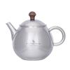 Titanium Tea Pot 380ml Large Capacity Infuser Kettle Home Camping Travel Modern Minimalist Healthy Non-Toxic Brew