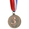 5cm Gold/Silver/Bronze Medal Sports Rewards with Neck Ribbon Students Rewards Metal Winner Medals for Marathon Ball Games