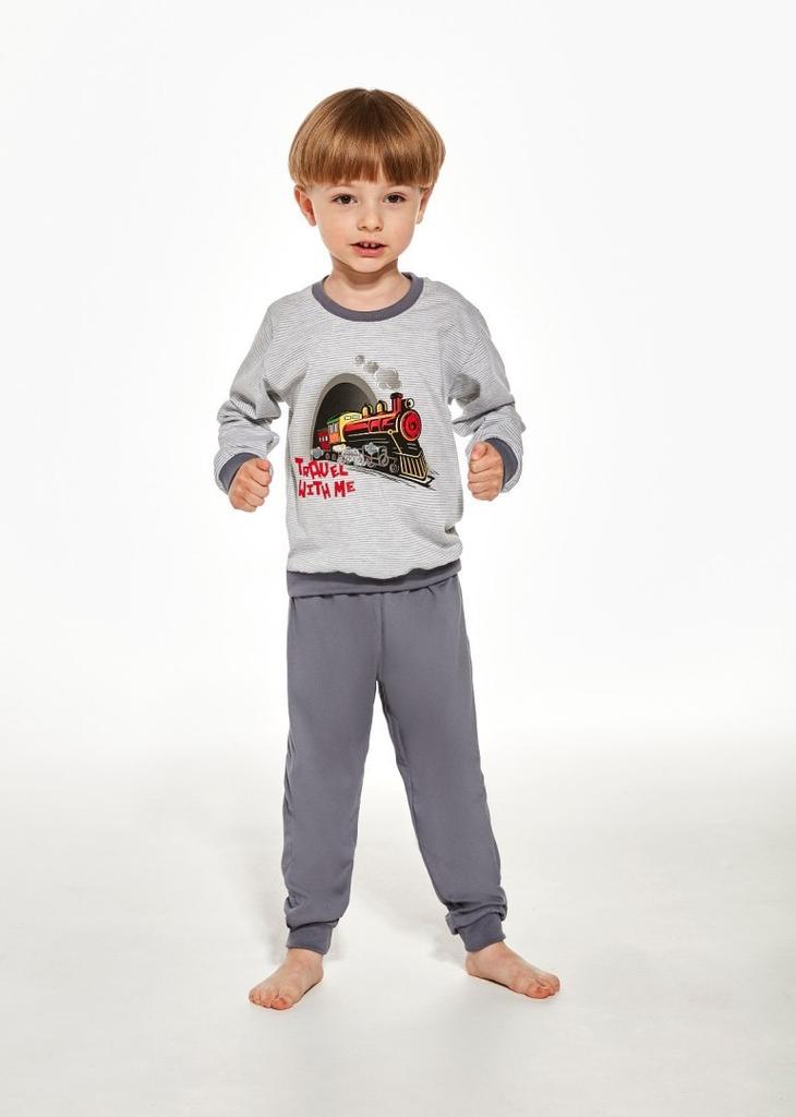 Cornette Kids Boy 478/145 Train Pajamas Length/size 86-128 Cornette