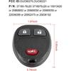 2-Pack Key Fob Replacement for Chevy Silverado 1500 2500 3500,Traverse Tahoe Equinox Suburban,GMC Acadia Savana Sierra Yukon, Buick Enclave, Saturn
