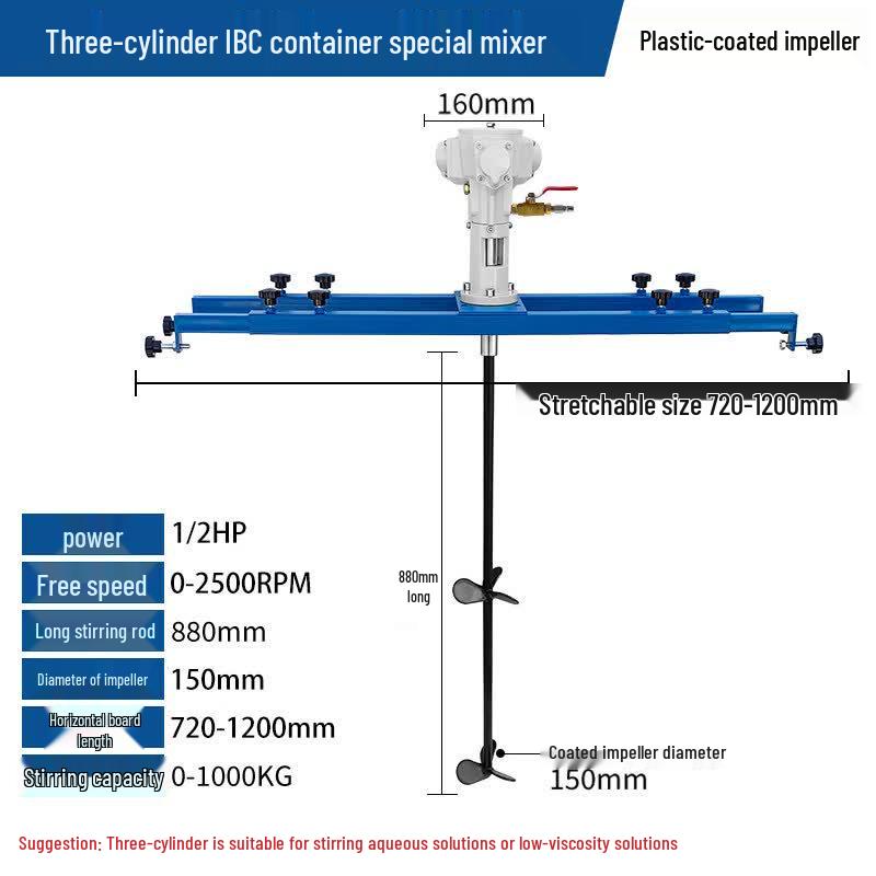 IBC Tote Pneumatic Mixer