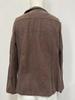Men's Wool Coat: Single-Breasted Solid Color Autumn/Winter Fashionable Jacket