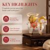 Cute Zodiac Goat Figurine Resin Car Dashboard Ornament Trendy Chinese Sheep Ornament Office