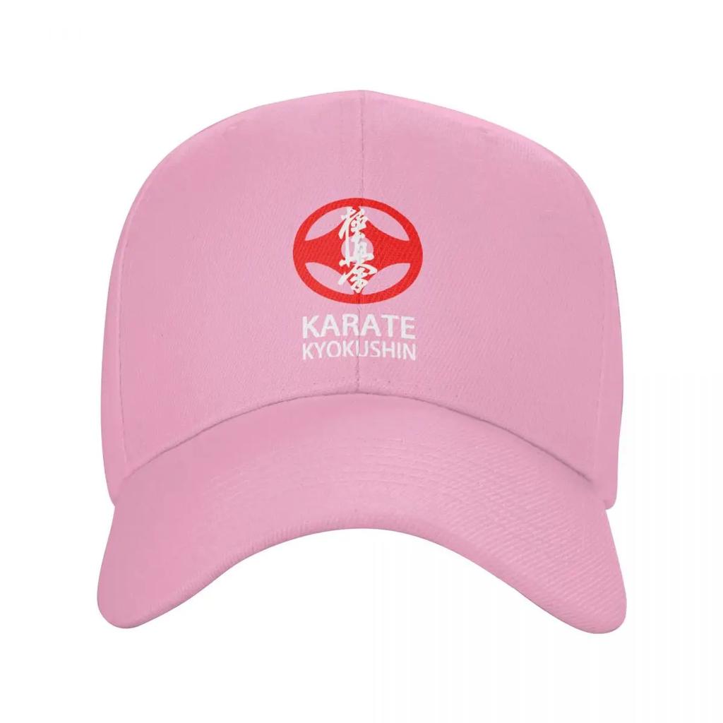 Punk Karate Kyokushin Baseballkappe Damen Herren Verstellbar Kampfsport Dad Hat Sport Sonnenhüte Snapback Kappen