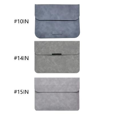 Modern Leather Case with Stand for 10/14/15inch Reinforced Corners Storage Carrying Stain Resistant