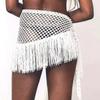 Sequins Belly Dance Belt Tassel Jazz Dancer Accessories Ethnic Belly Dance Hip Scarf  Girl