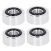 4Pcs Lautsprecher Dämpfung Füße Aluminium Legierung Plattenspieler Isolation Plattform für CD-Player