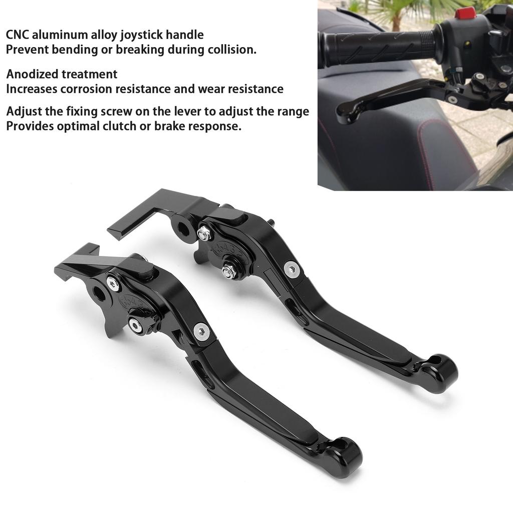 2pcs Motorcycle Brake Levers CNC Aluminium Alloy Replacement for 250Celsius300Celsius350 2018‑2021