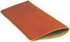 Zenith Genuine Leather Eyeglass Made In CA Case/Sunglasses Case, Japan, Camel, B-0142