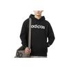 Adidas American Vintage Solid Color Hooded Pullover Casual Long Sleeve Sweatshirt Men Sweatshirt Black JF3320