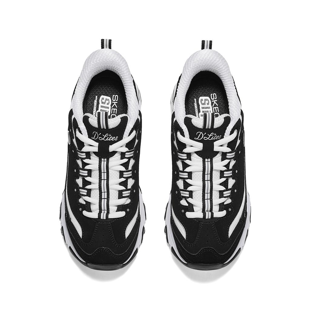 Skechers D'Lites Lightweight Height Increasing Lightweight Height Increasing Low top Chunky Sneakers Women's 150721-BKW