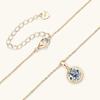 8mm S925 Sterling Silver Clavicle Chain Minimalist Luxury Moissanite Necklace Unique Stylish Moissanite Pendant D VVS1 Fine Jewelry For Women