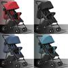 Solid Four Color Wheeled Baby Stroller Lightweight Foldable Convertible Seat