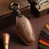 For Vespa GTS300 Motorcycle Key Cover Genuine Leather Remote Protector Case High End Retro Style