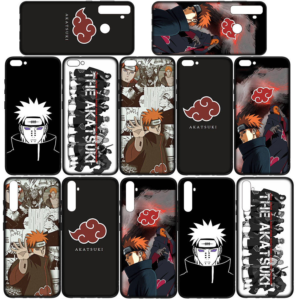 Cover for iPhone 16 15 Xiaomi Redmi Note 14 13 12 11 Pro Max X 8 9 16e Samsung Galaxy S25 S24 S23 Moto G54 OPPO Huawei Anime Pain Akatsuki Phone Case
