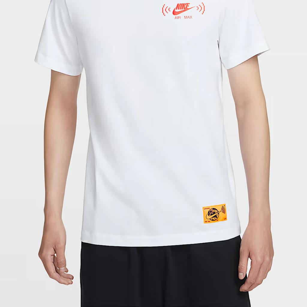 Nike Sportswear Solid Color Crew Neck Short Sleeve T-Shirt Men Tops FZ5407-100