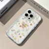 Étui de téléphone souple transparent avec lettres florales pour Samsung Galaxy S26 Ultra S23 S25 FE S24 S22 Plus A57 A37 A55 A54 A36 A35 A15 A16 Housse