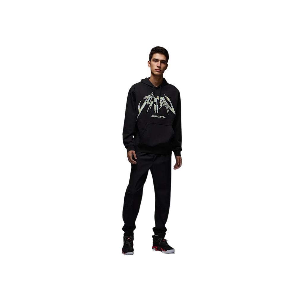Jordan Sport FW24 Crossover Dri-FIT Fashion Hoodie Men Hoodies Black White HF9903010
