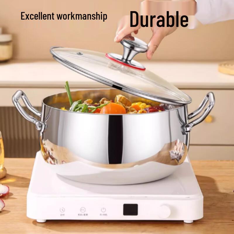 Sulate 316L Tri-Ply Stainless Steel Induction Stockpot