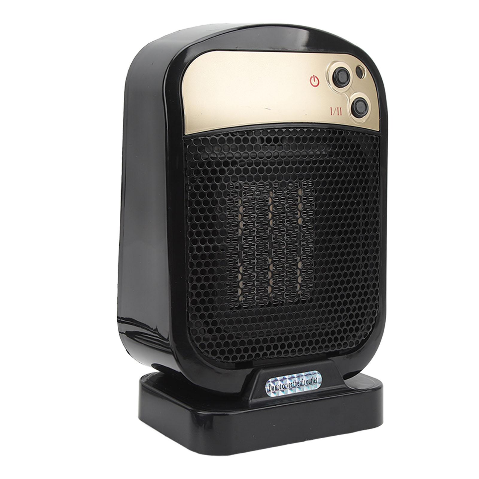Pārnēsājams elektriskais telpas sildītājs 1200W Drošs