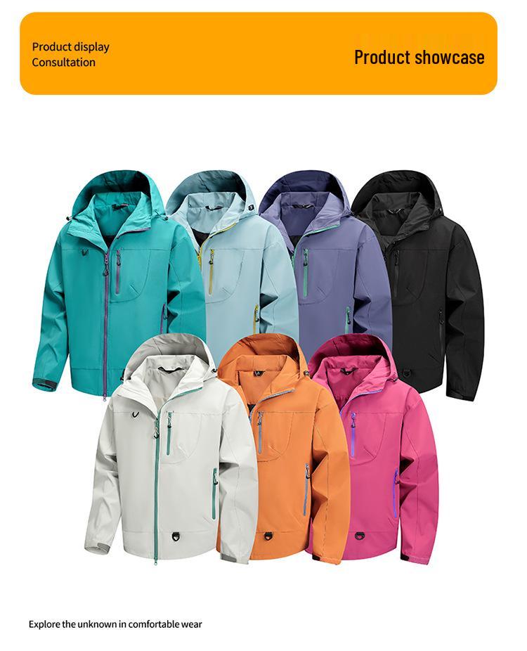 Men's Thickened Graphene Cotton Windbreaker Jacket for Autumn and Winter