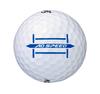 Dunlop SRIXON AD SPEED3 Golf 2024 1 Dozen White Balls, Model, (12 Balls),