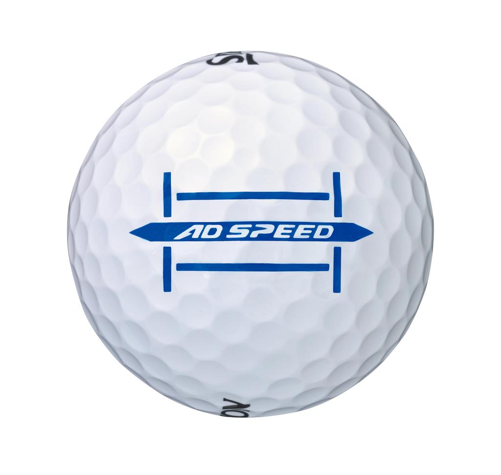 Dunlop SRIXON AD SPEED3 Golf 2024 1 Dozen White Balls, Model, (12 Balls),