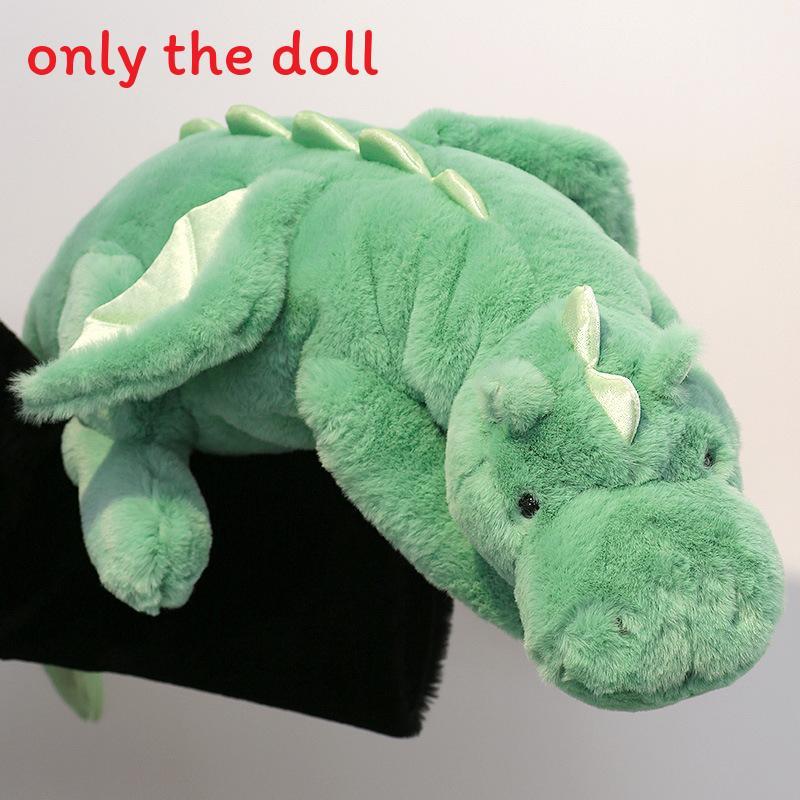 Little Dragon Plush Toy Soft Animal Doll With Prone Posture Design For Girls Bed Pillow
