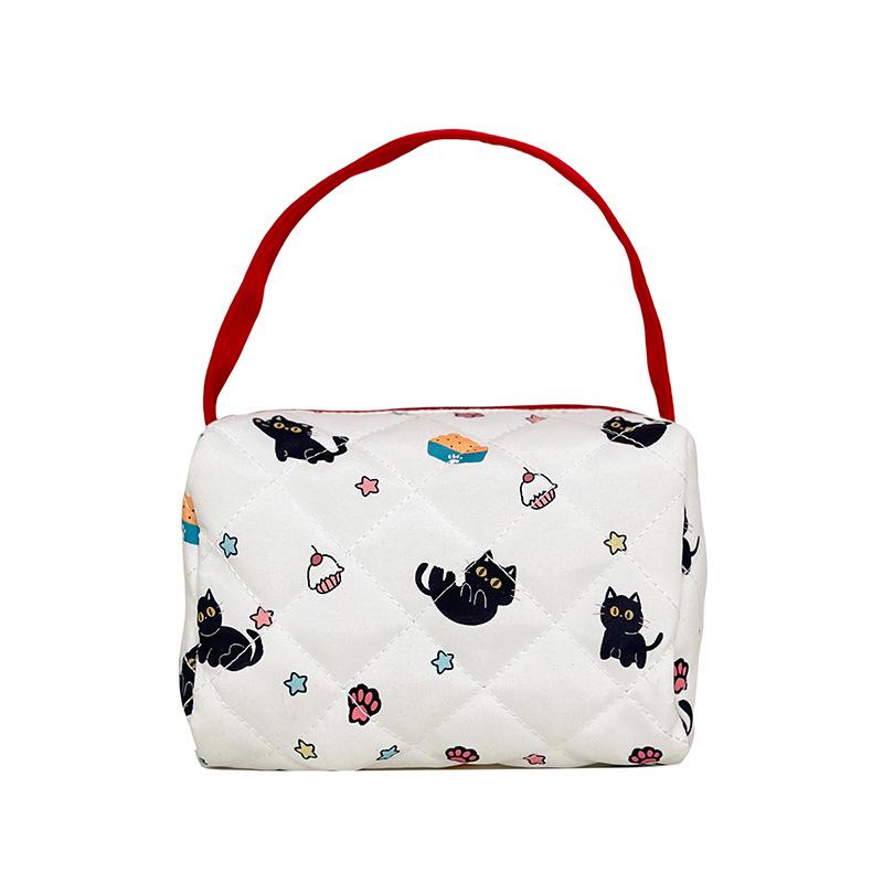 

Японские граффити Милая косметичка и пенал большой вместимости для женщин - Портативная дорожная сумка для мытья белый