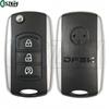 CNSZKEY OEM Flip Folding Key Shell For Dongfeng DFSK 560 580 3 Buttons Brand New Car Remote Control Case With Blade Uncut
