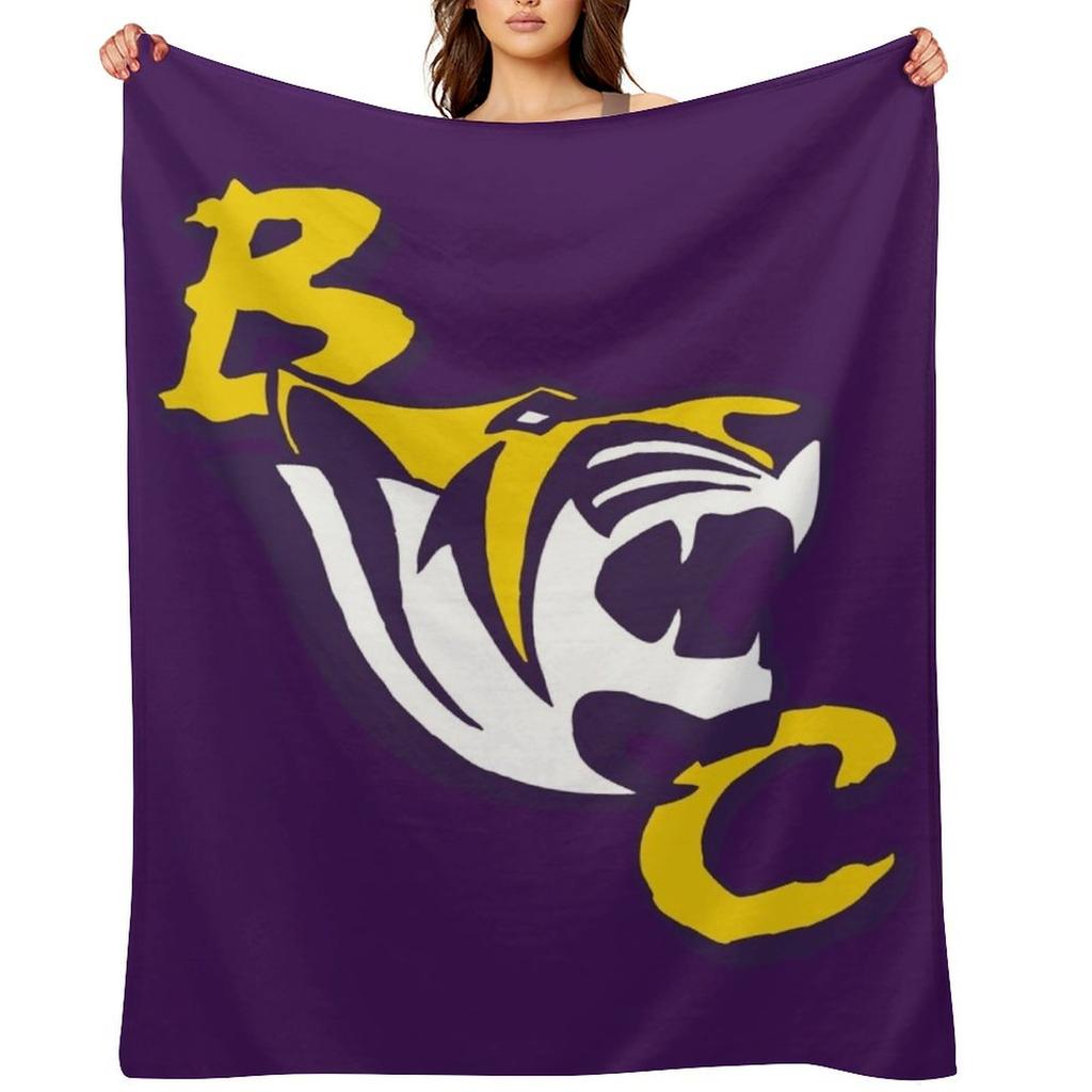 The Benedict Tigers Throw Blanket Bed covers Soft Plaid Bed Hair Blankets
