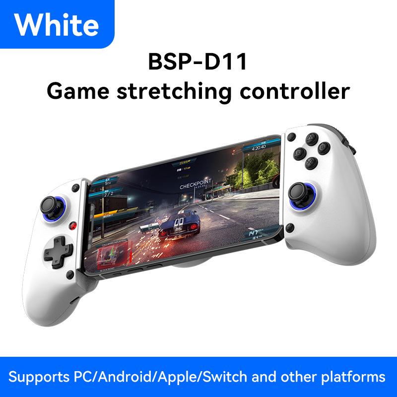 D11/D11S Wireless Stretchable Game Controller with Hall Triggers & Macro Buttons for Switch/Android/iOS/PC