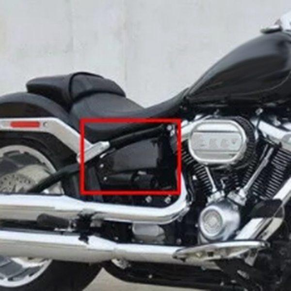 Battery Cover Pair for 18-20 Harley Softail Street Bob FXBB/FXBBS