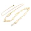 Female Waist Chain Western Cowgirl Leaf Punk Belt for Women Waistband