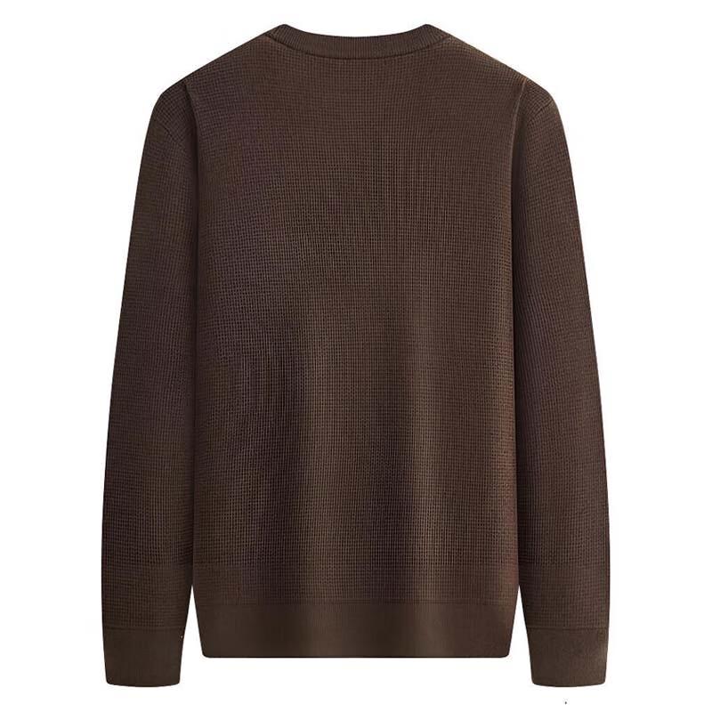 Septwolves Men's Casual Crew Neck Wool Sweater