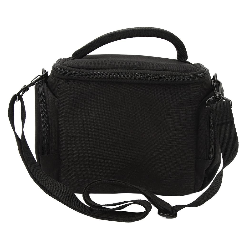 Schwarze einzelne Umhängetasche, Handtasche, multifunktionale, wasserdichte Kamera-Messenger-Handtasche für den Außenbereich