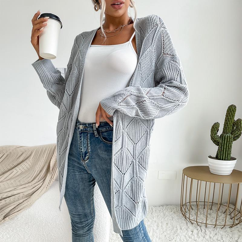 YYFS Women's Fashion Casual Autumn Winter Long Sleeve Cardigans